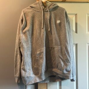 Men’s Nike Grey Club Fleece Hoodie
